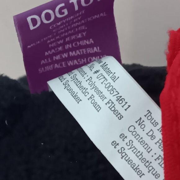 Multipet Vampire Plush Dog Toy with Squeaker NWOT - Picture 7 of 14